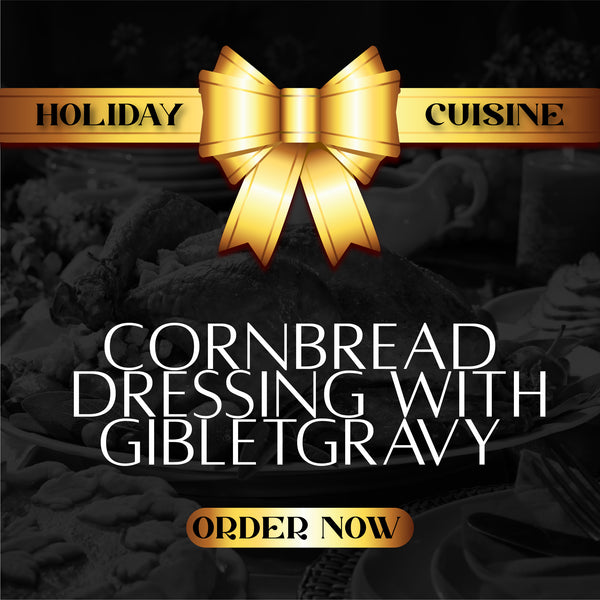 Cornbread Dressing with Giblet Gravy