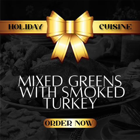 Mixed Greens with Smoked Turkey
