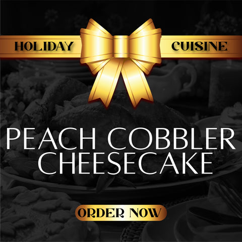 Peach Cobbler Cheesecake
